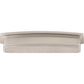 JEFFREY ALEXANDER 141-128SN Renzo 128 mm Center-to-Center Cup/Bin Pull - Satin Nickel