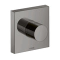 AXOR 10932331 ShowerSolutions Diverter Trim Trio/Quattro 5" x 5" - Polished Black Chrome