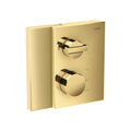 AXOR 46760991 Edge Thermostatic Trim with Volume Control and Diverter - Polished Gold Optic