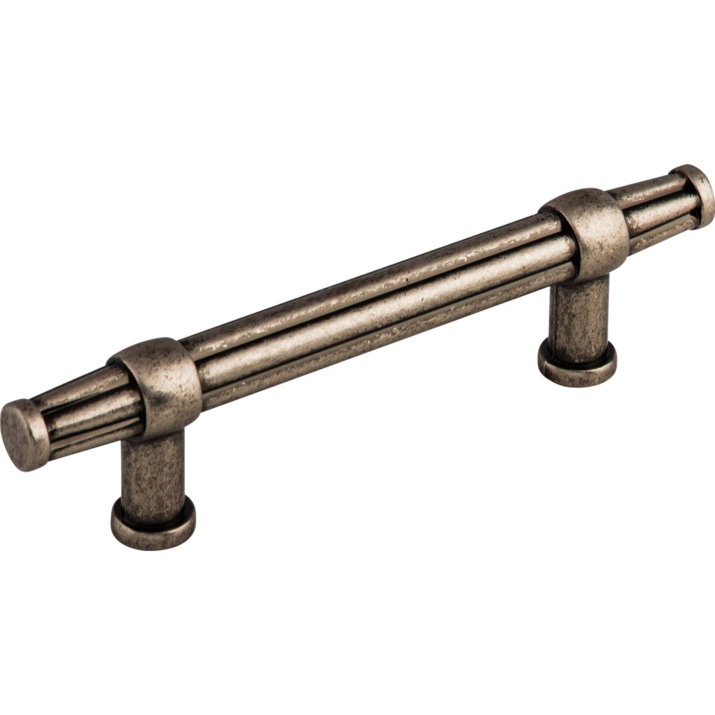 TOP KNOBS TK197PTA Luxor 3 3/4" Center to Center Bar Pull - Pewter Antique