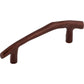 TOP KNOBS M1343 Aspen Twig 3 1/2" Center to Center Bar Pull - Mahogany Bronze