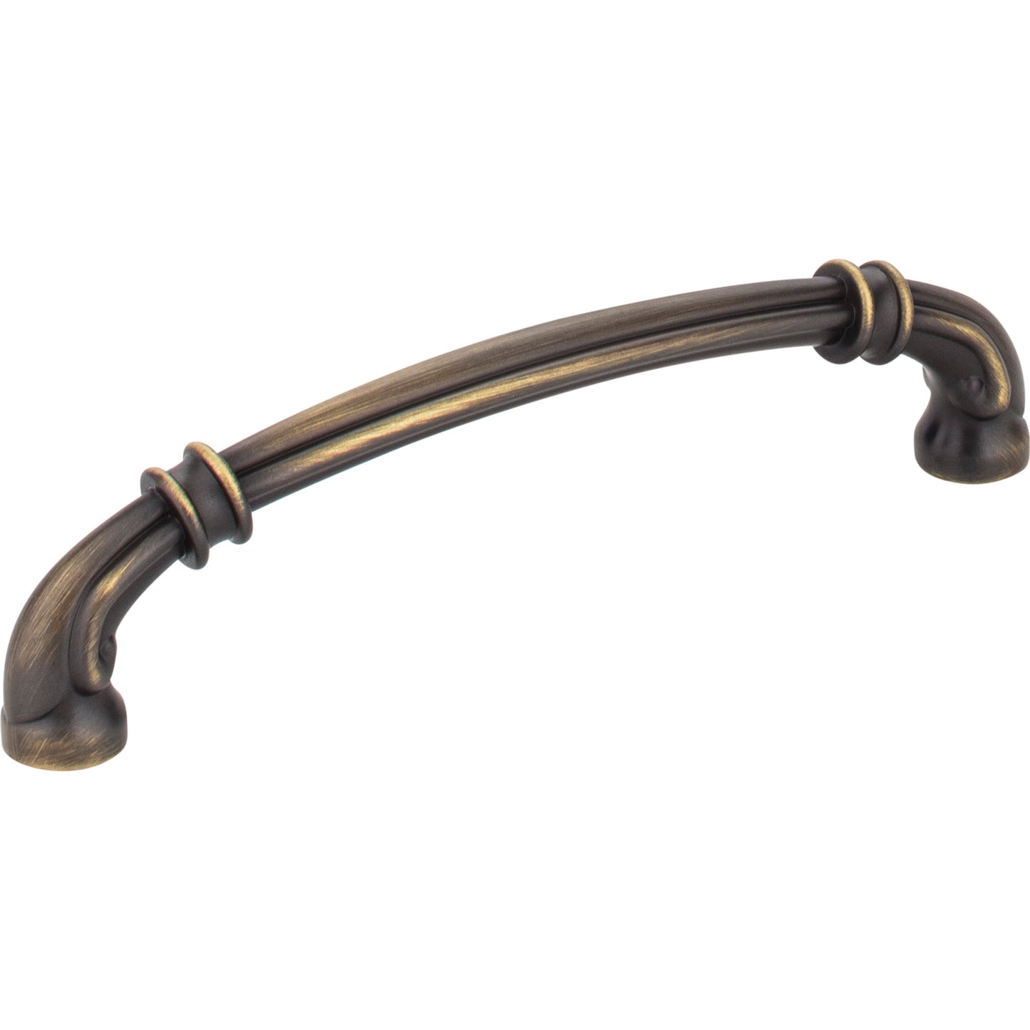 JEFFREY ALEXANDER 317-128ABSB Lafayette 128 mm Center-to-Center Bar Pull - Antique Brushed Satin Brass