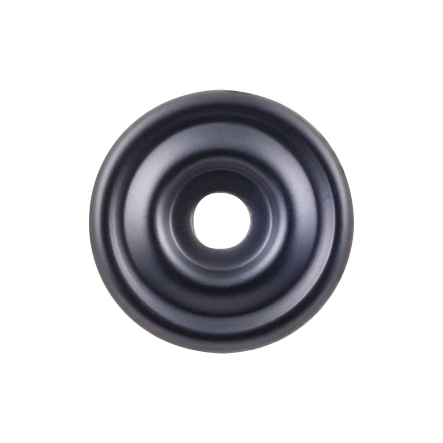 TOP KNOBS TK890BLK Brixton Knob Backplate - Flat Black