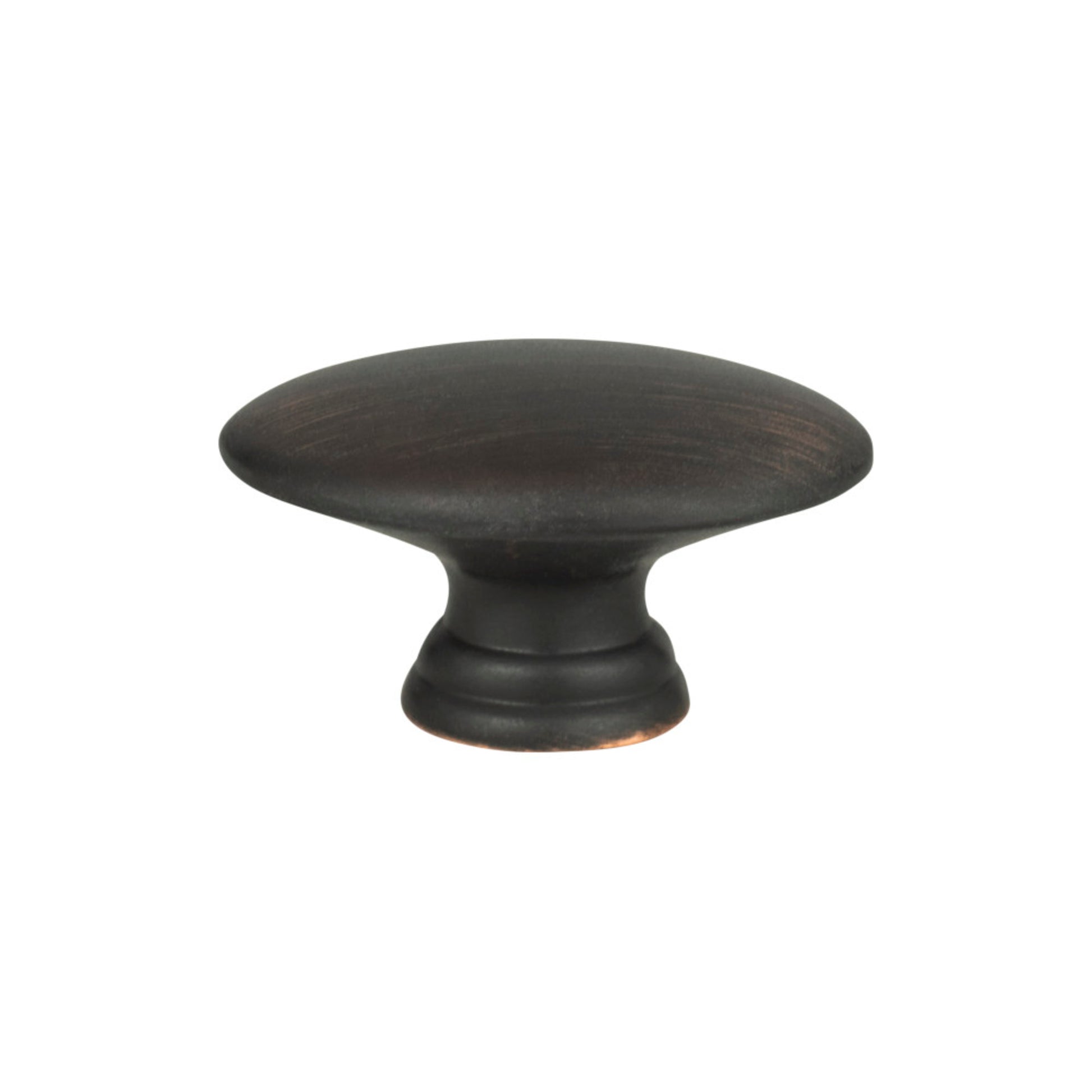 ATLAS A817-VB Egg 1 1/2" Length Oval Knob - Venetian Bronze