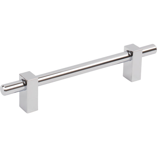 JEFFREY ALEXANDER 478-128PC Larkin 1 128 mm Center-to-Center Bar Pull - Polished Chrome