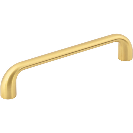 JEFFREY ALEXANDER 329-128BG Loxley 128 mm Center-to-Center Bar Pull - Brushed Gold