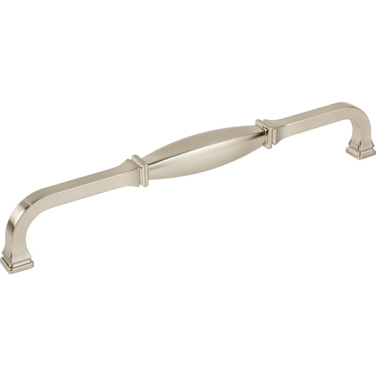 JEFFREY ALEXANDER 278-12SN Audrey 12" Center-to-Center Appliance Pull - Satin Nickel