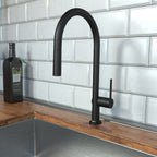 HANSGROHE 72800671 Talis N HighArc Kitchen Faucet, O-Style 2-Spray Pull-Down, 1.75 GPM - Matte Black