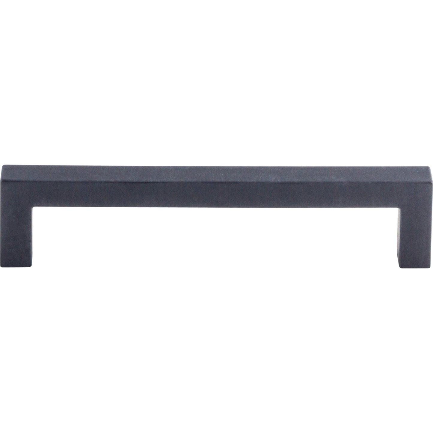 TOP KNOBS M1159 Square Bar 5 1/16" Center to Center Bar Pull - Flat Black