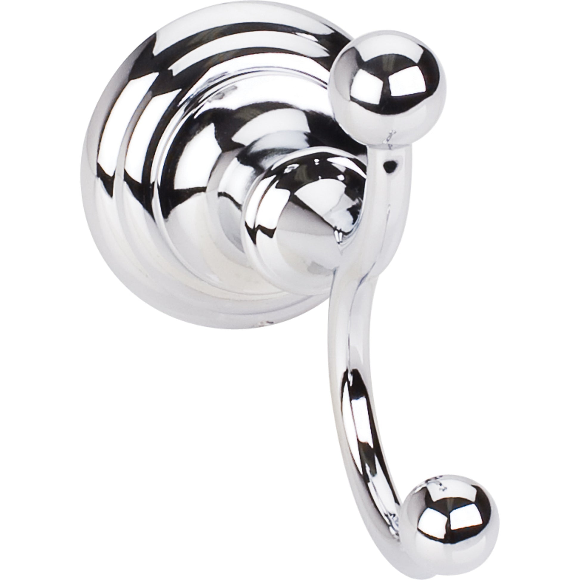 ELEMENTS BHE5-02PC Fairview Polished Chrome Double Robe Hook - Contractor Packed - Polished Chrome