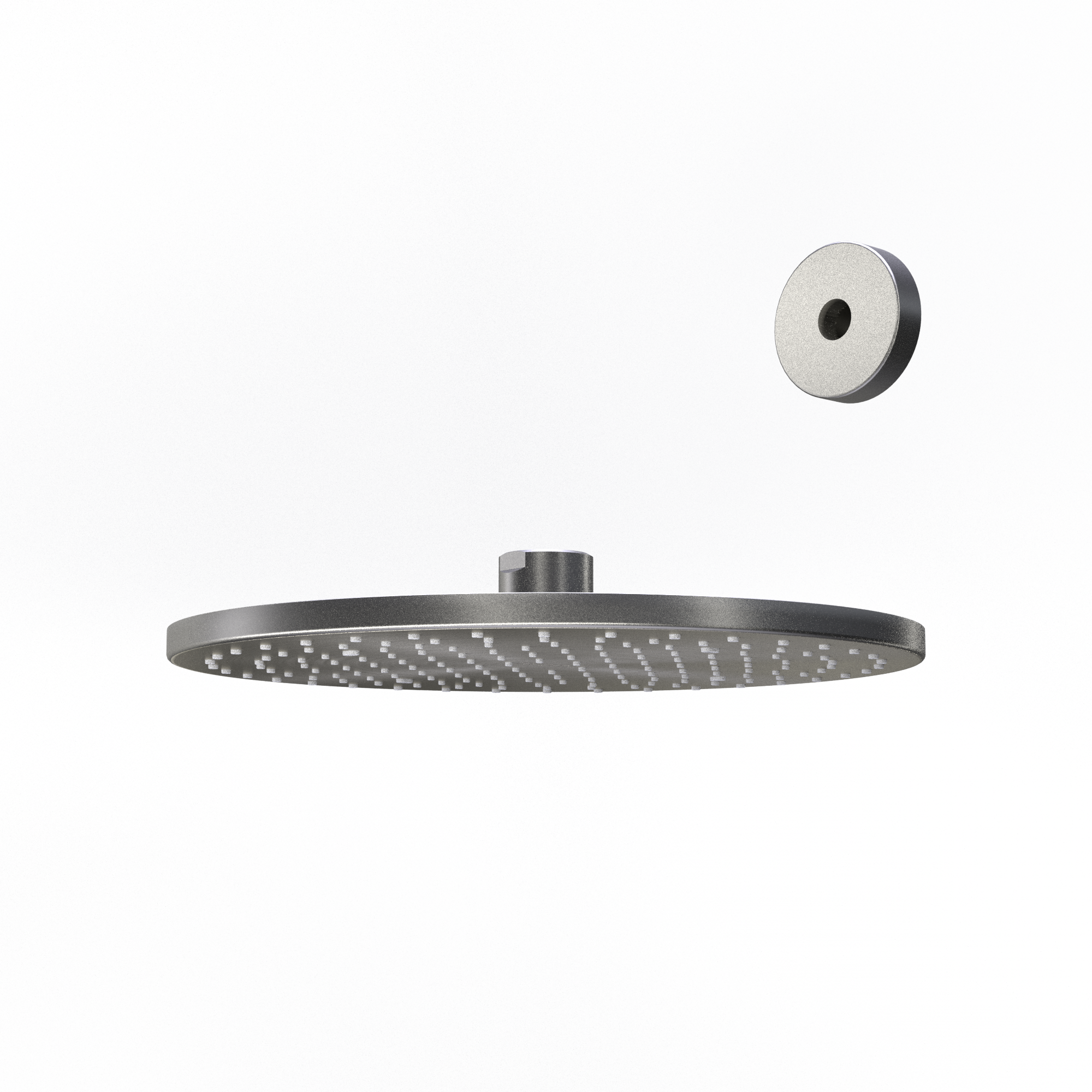 TOTO TBW07003U1#BN G Series 2.5 Gpm Single Spray 12 Inch Round Showerhead With Comfort Wave - Brushed Nickel