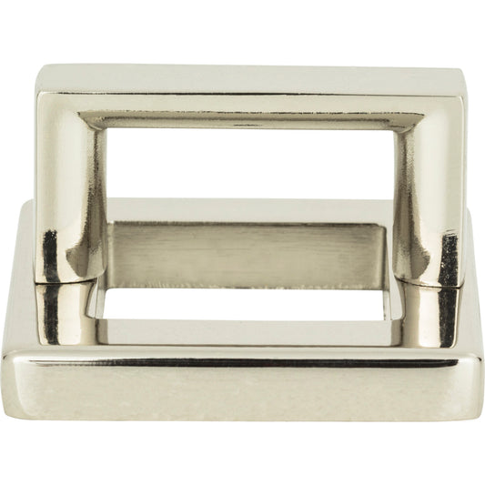 ATLAS 408-PN Tableau 1 7/16" Center to Center Finger Pull - Polished Nickel