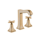 HANSGROHE 31307141 Metropol Classic Widespread Faucet 160 with Cross Handles and Pop-Up Drain, 1.2 GPM - Brushed Bronze