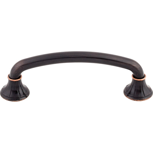 TOP KNOBS M1658 Lund 4" Center to Center Bar Pull - Tuscan Bronze