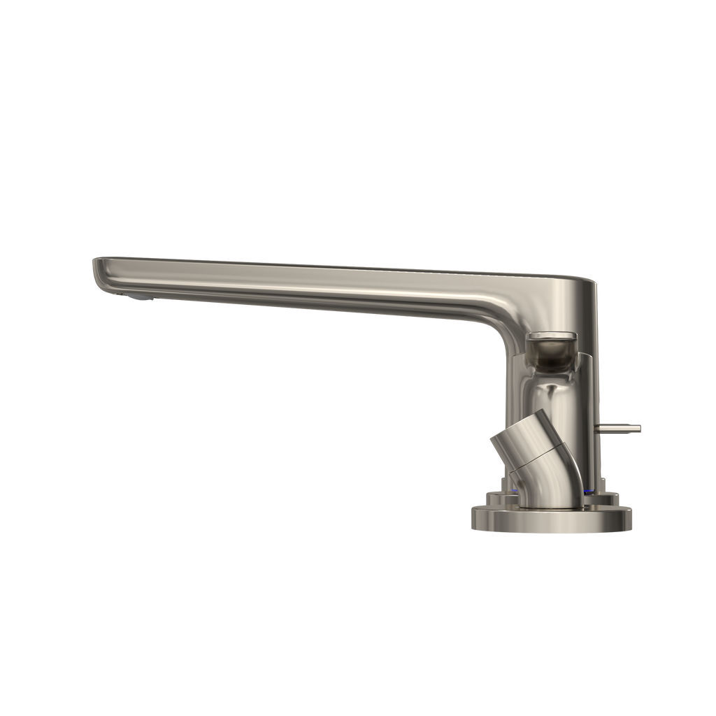 TOTO TBG03202U#PN Gs Four-Hole Deck-Mount Roman Tub Filler Trim With Handshower - Polished Nickel