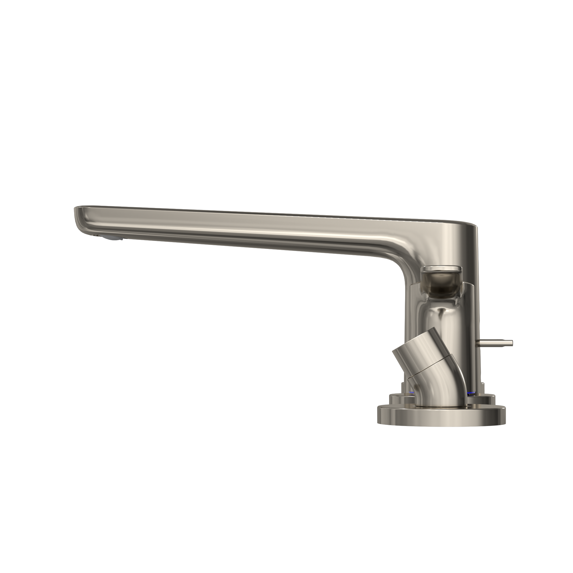 TOTO TBG03202U#PN Gs Four-Hole Deck-Mount Roman Tub Filler Trim With Handshower - Polished Nickel