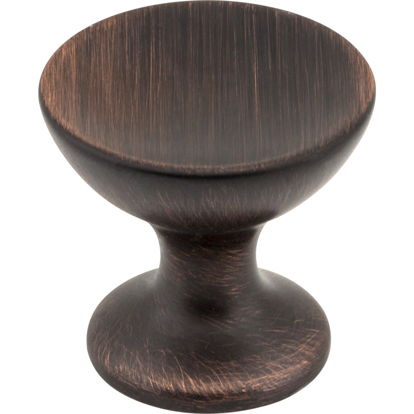 JEFFREY ALEXANDER 667S-DBAC Rae 1-1/16" Diameter Mushroom Knob , Brushed Oil Rubbed Bronze