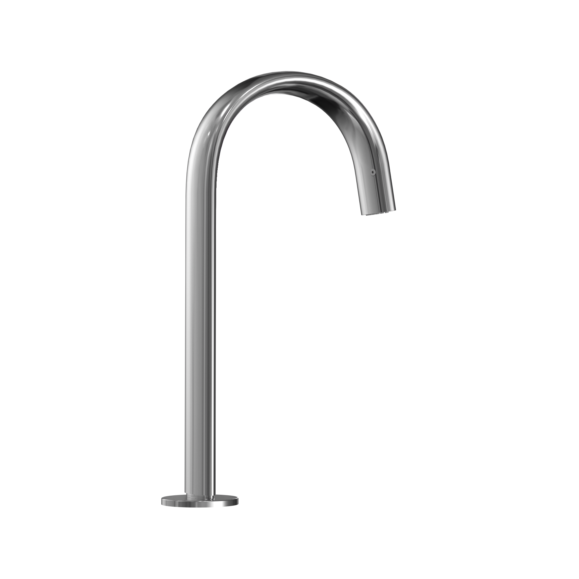 TOTO T24T51ET#CP Gooseneck Vessel Ecopower 0.5 Gpm Touchless Bathroom Faucet With Thermostatic Mixing Valve - Polished Chrome