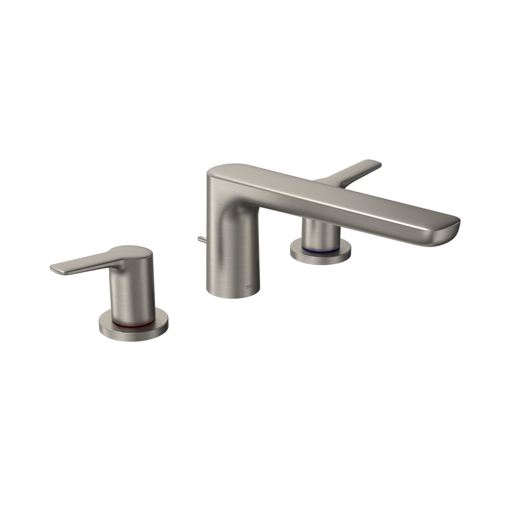 TOTO TBG03201U#BN Gs Two-Handle Deck-Mount Roman Tub Filler Trim - Brushed Nickel