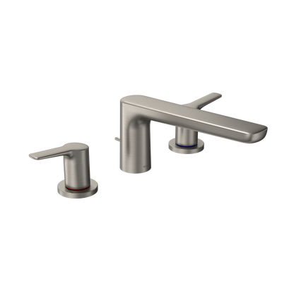 TOTO TBG03201U#BN Gs Two-Handle Deck-Mount Roman Tub Filler Trim - Brushed Nickel
