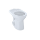 TOTO C453CUFG#01 Drake II Universal Height Round Toilet Bowl with CEFIONTECT , Cotton White