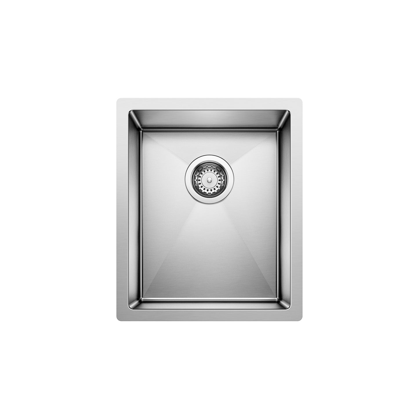 BLANCO 516225 Precision Precision R10 15" Undermount Stainless Steel Bar Sink in Satin Polish