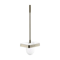 AXOR 42835830 Universal SoftSquare Toilet Brush with Holder, Wall-Mounted - Polished Nickel