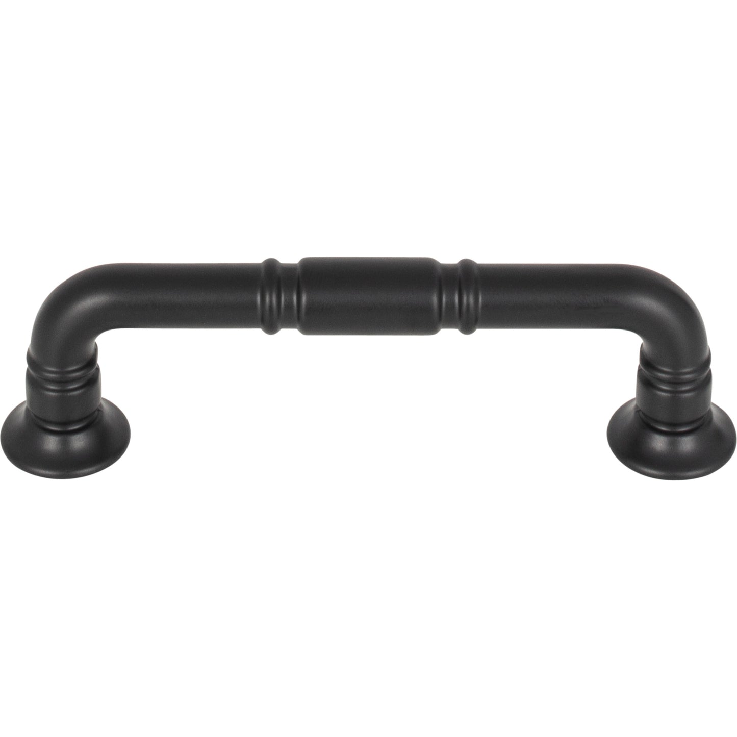 TOP KNOBS TK1002BLK Kent 3 3/4" Center to Center Bar Pull - Flat Black