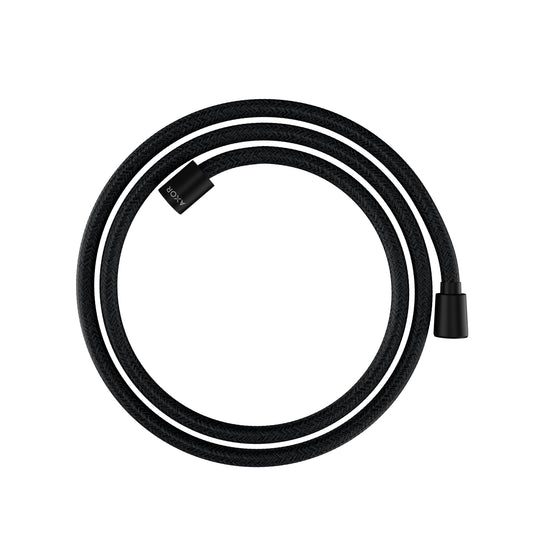 AXOR 28290670 Shower Solutions Textile Hose with Cylindrical and Conical Nut, 79" - Matte Black