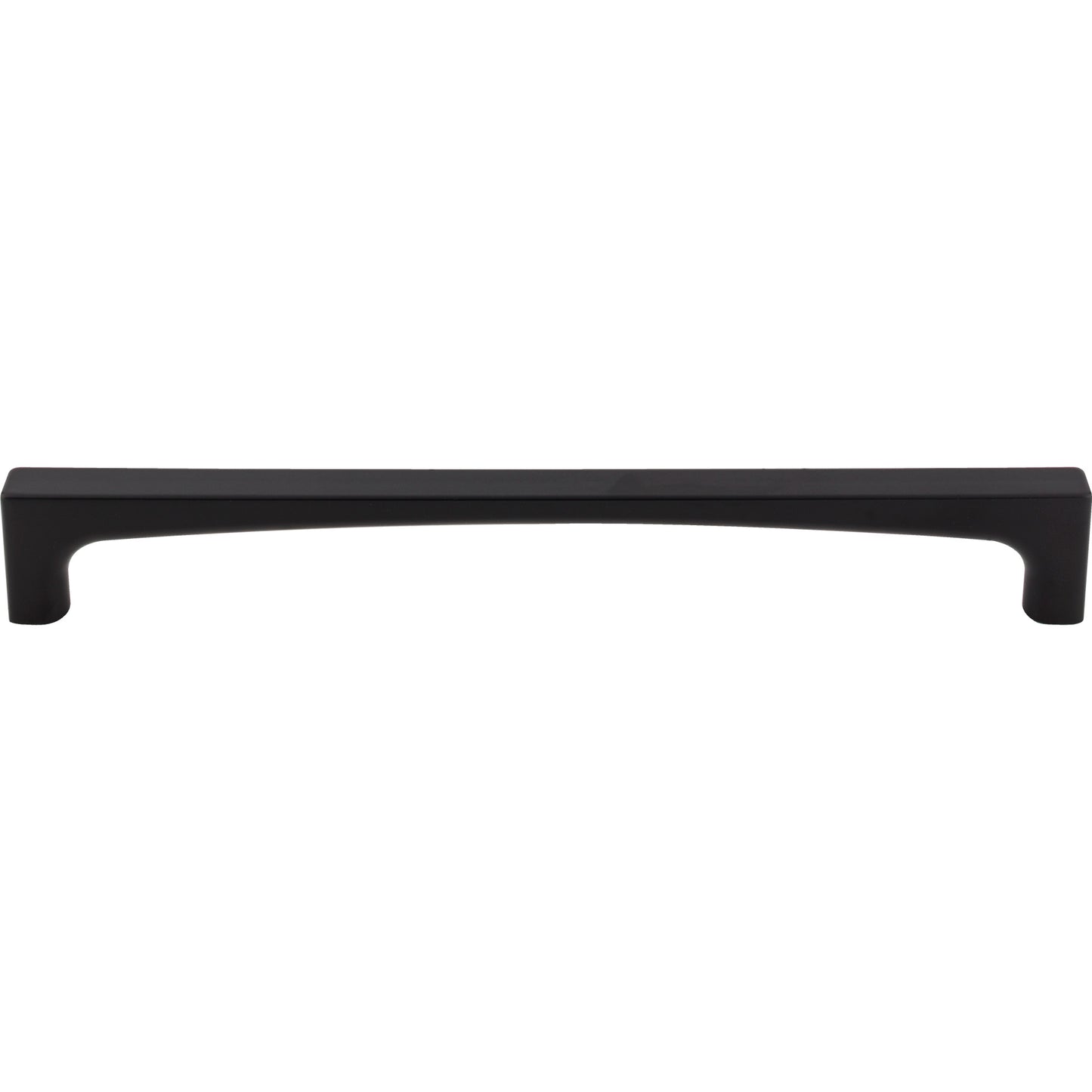 TOP KNOBS TK1018BLK Riverside 12" Center to Center Appliance Pull - Flat Black