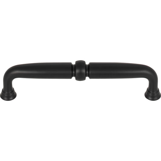 TOP KNOBS TK1022BLK Henderson 5 1/16" Center to Center Bar Pull - Flat Black