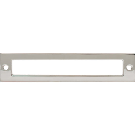 TOP KNOBS TK925PN Hollin Pull Backplate - Polished Nickel