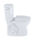 TOTO CST453CEFG#11 Drake Ii Two-Piece Round 1.28 Gpf Universal Height Toilet With Cefiontect - Colonial White