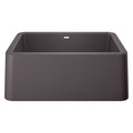 BLANCO 402315 Ikon Ikon SILGRANIT 27" Single Bowl Apron-Front Farmhouse Sink - Cinder in Cinder