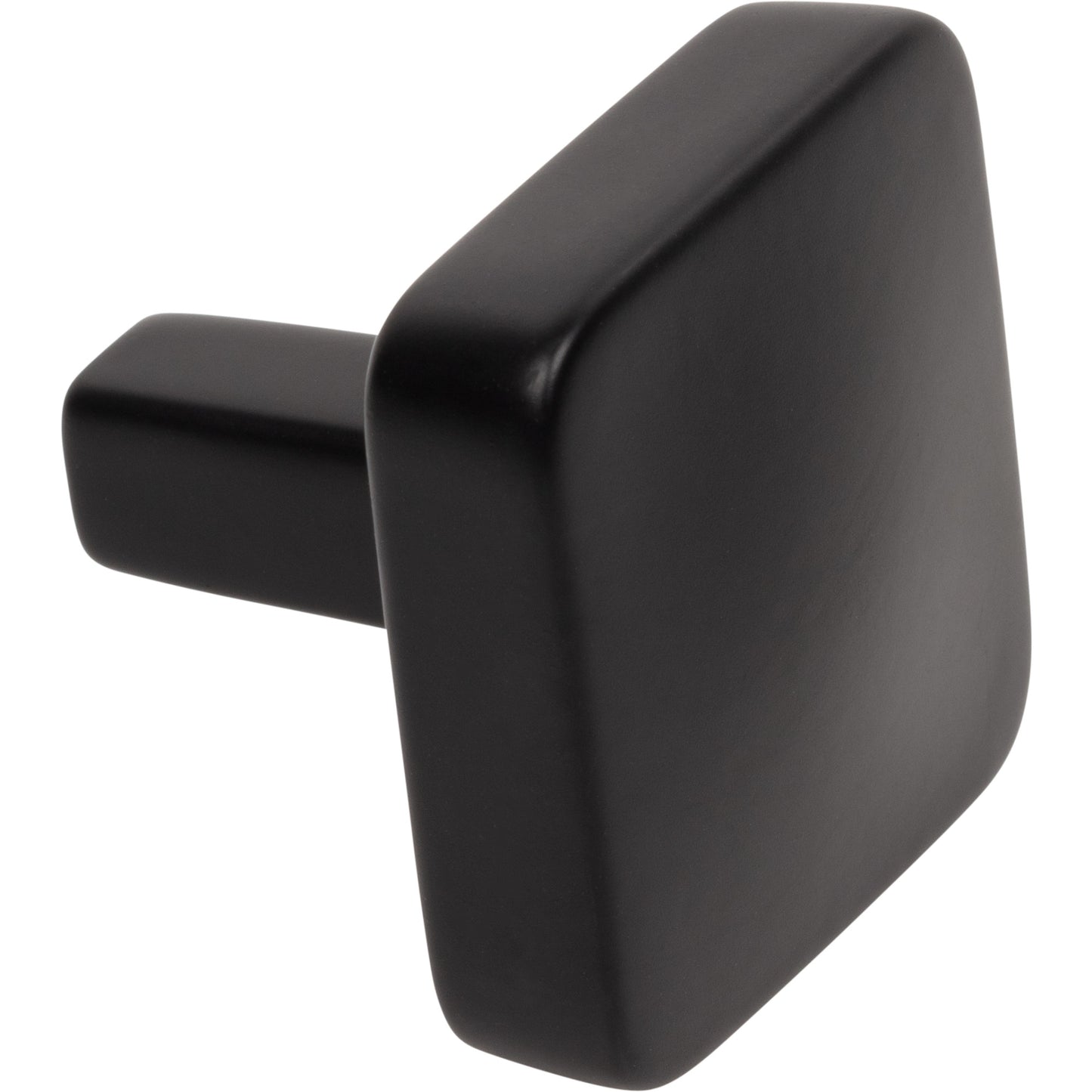 JEFFREY ALEXANDER 905MB Whitlock 1-1/4" Diameter Square Knob - Matte Black