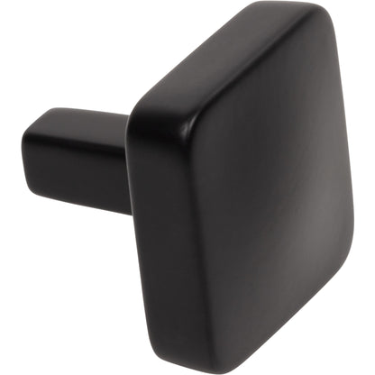 JEFFREY ALEXANDER 905MB Whitlock 1-1/4" Diameter Square Knob - Matte Black