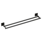 MOEN BP1822BL Triva  24" Double Towel Bar In Matte Black