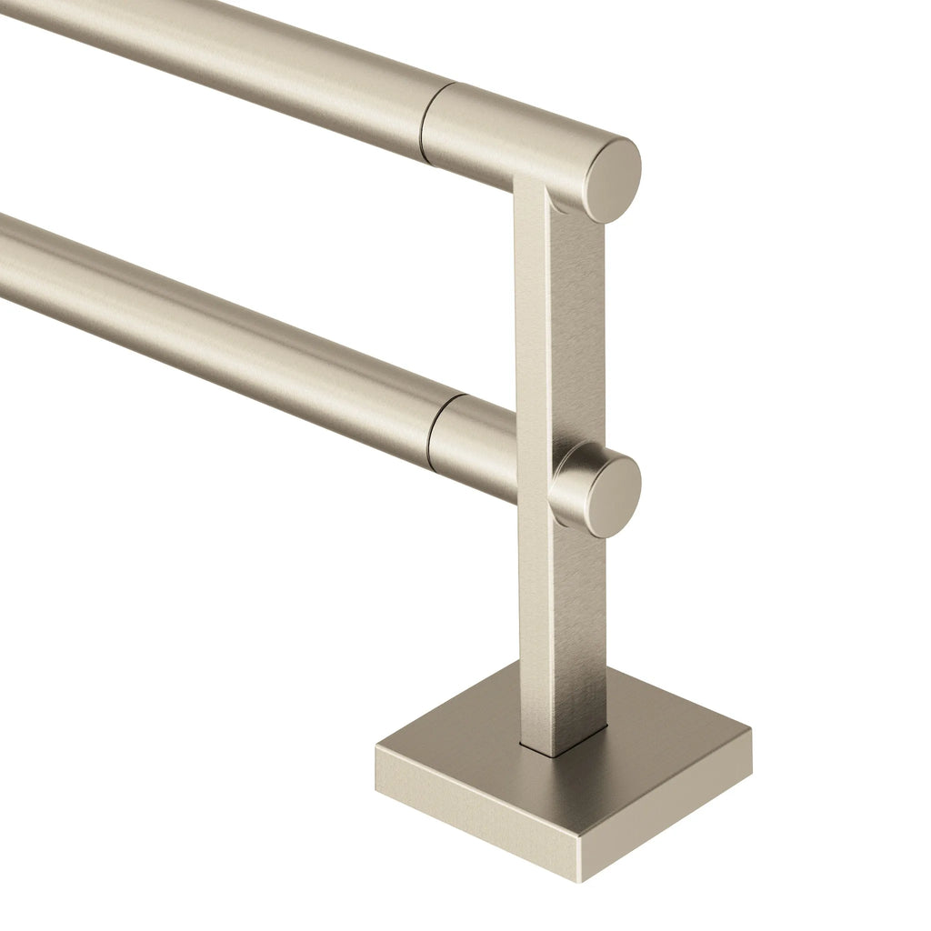 MOEN BP1822BN Triva  24" Double Towel Bar In Brushed Nickel
