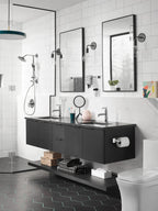 MOEN BP1824BL Triva  24" Towel Bar In Matte Black