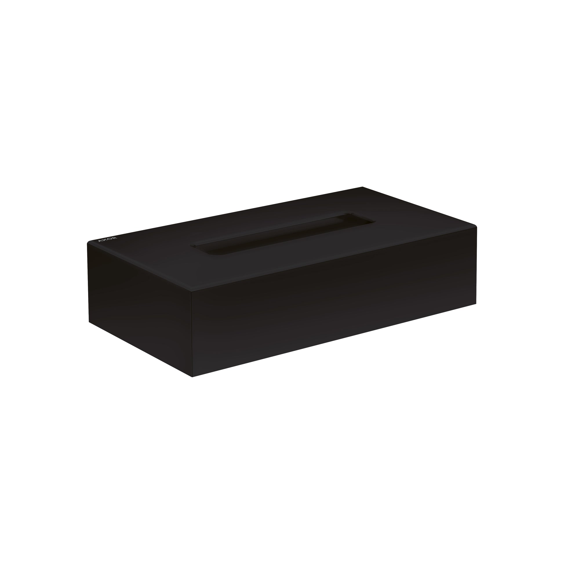 AXOR Universal Circular Tissue Box in Matte Black