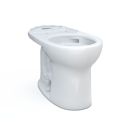 TOTO C775CEFG#01 Drake Round Tornado Flush Toilet Bowl With Cefiontect - Cotton White