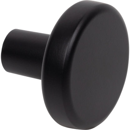 ELEMENTS 105MB Gibson 1-1/4" Diameter Mushroom Knob - Matte Black