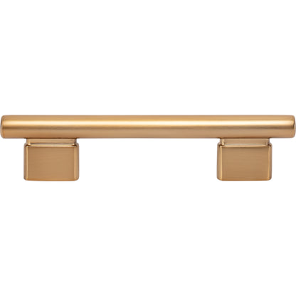 ATLAS A512-WB Holloway 3 3/4" Center to Center Bar Pull - Warm Brass