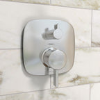 HANSGROHE 15864001 Ecostat Pressure Balance Trim Square with Diverter - Chrome