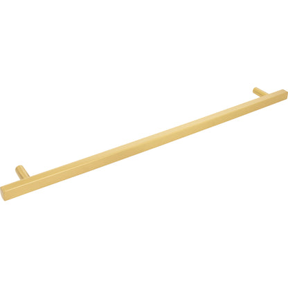 JEFFREY ALEXANDER 845-18BG Dominique 18" Center-to-Center Appliance Pull - Brushed Gold