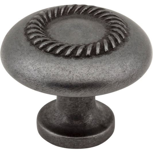 ELEMENTS Z118-DACM Cypress 1-1/4" Diameter Mushroom Knob - Gun Metal