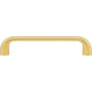 JEFFREY ALEXANDER 329-128BG Loxley 128 mm Center-to-Center Bar Pull - Brushed Gold