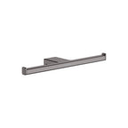 HANSGROHE 41748340 AddStoris Toilet Paper Holder - Brushed Black Chrome