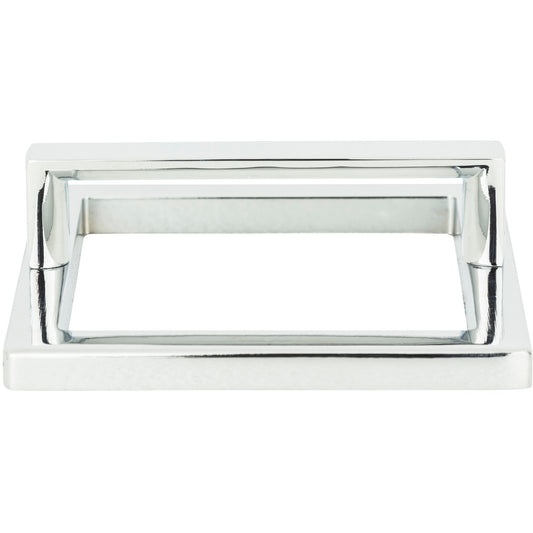 ATLAS 411-CH Tableau 3" Center to Center Finger Pull - Polished Chrome