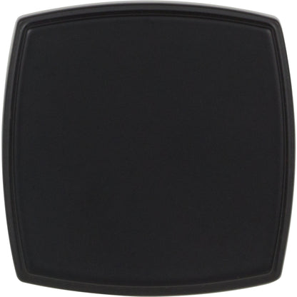 JEFFREY ALEXANDER 141L-MB Renzo 1-3/4" Diameter Square Knob - Matte Black